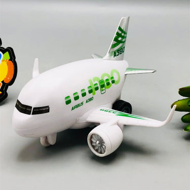 1Pc Mini Inertial Airline Toy